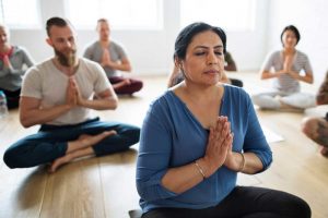 a woman heals her body through exercise in addiction recovery