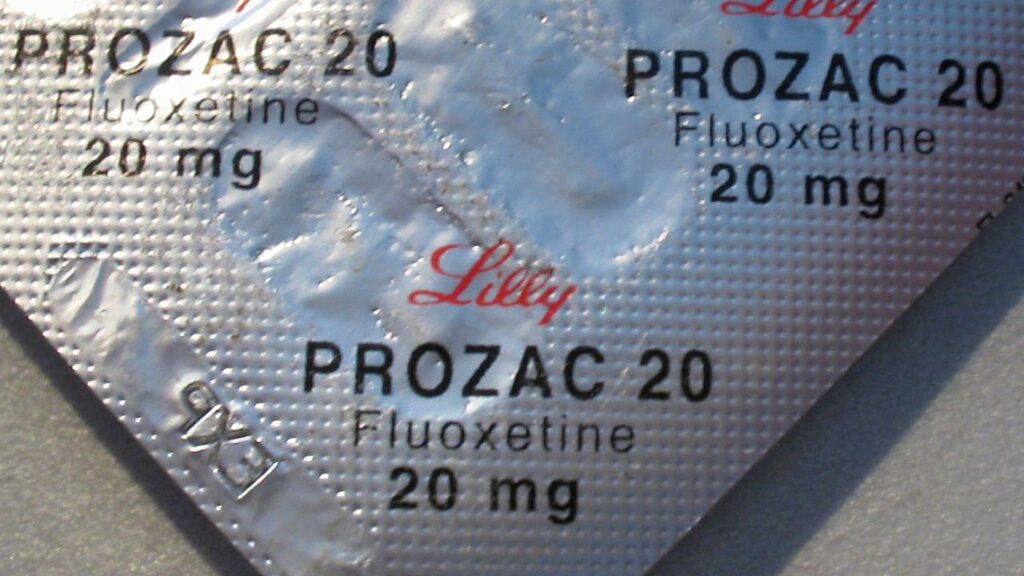 Prozac packaging