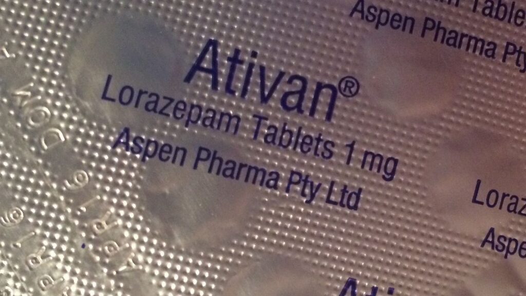 Ativan blister pack