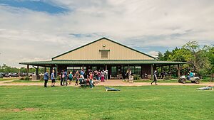 Guests gathering at Texas Recovery Centers near Dallas Texas